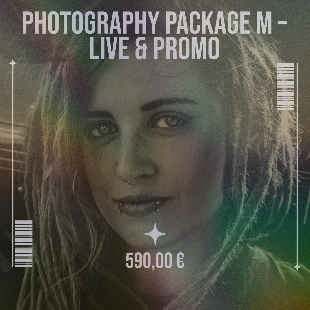 Photography Package M – Live & Promo